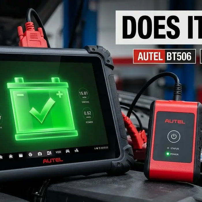 Test Car Batteries with Autel BT506 and Ultra