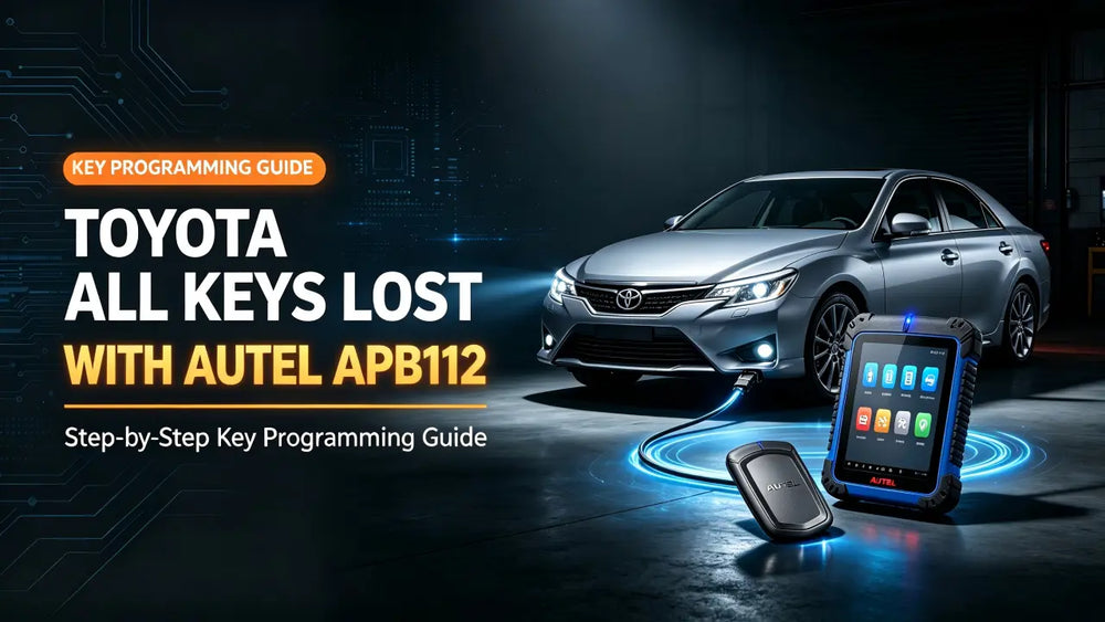 Toyota All Keys Lost with Autel APB112