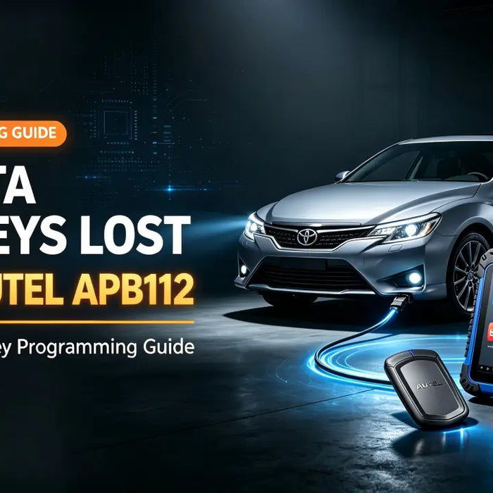 Toyota All Keys Lost with Autel APB112