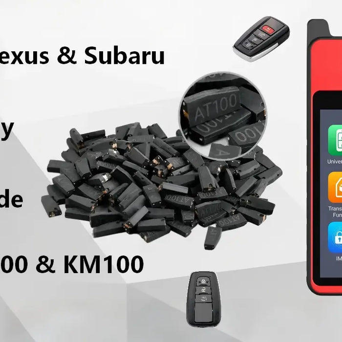 Toyota, Lexus & Subaru 4D 8A Key Copy Guide