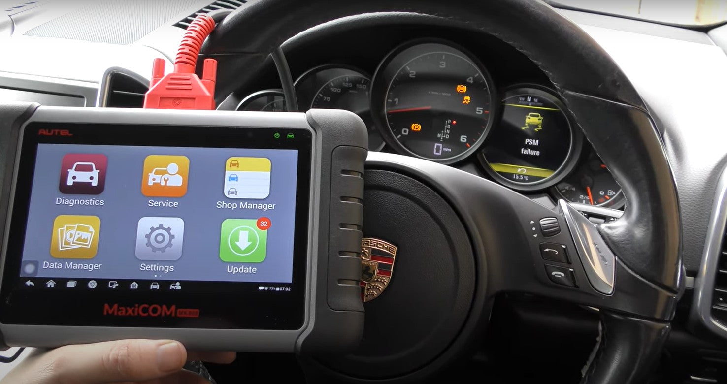 How To Reset The ABS Warning Light On Autel MK808?