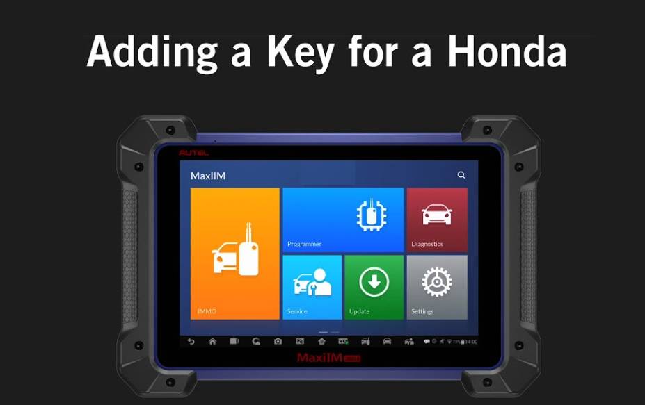 New Key For Honda with IM608 Pro