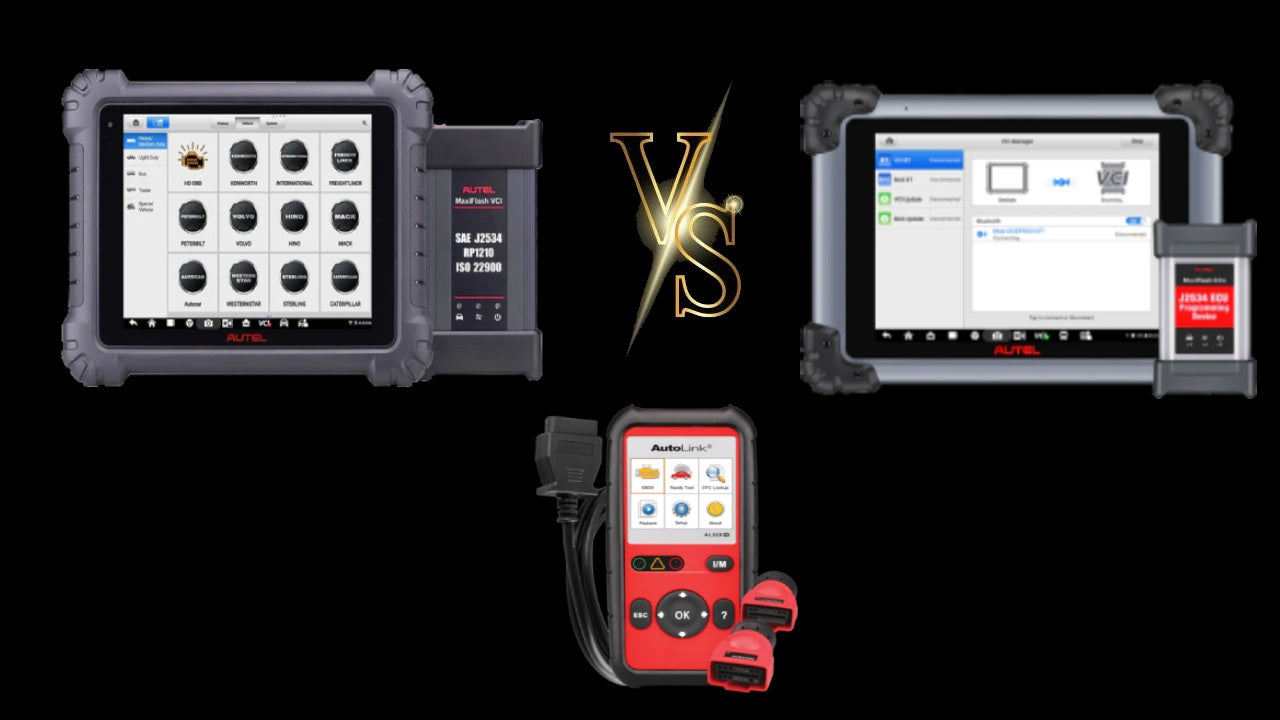 Autel AL529HD vs. MS908CV II vs. MS909 CV