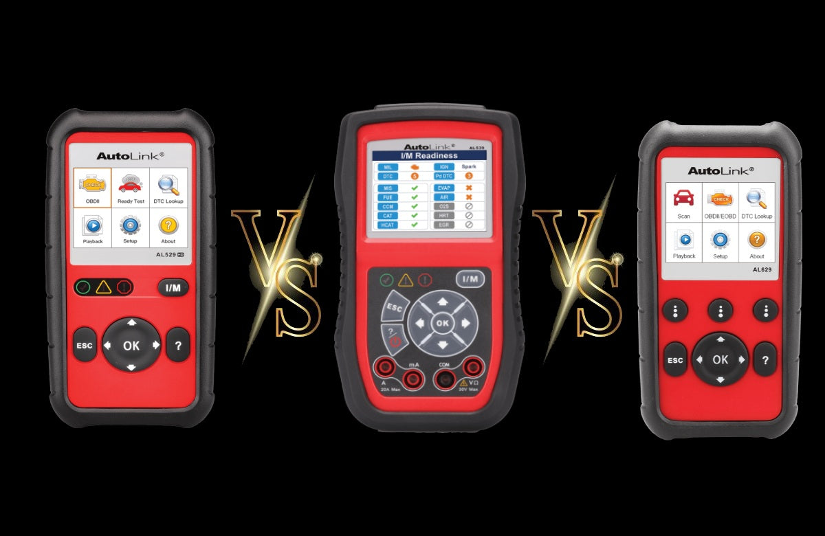 Autel AL539 vs. AL529HD vs. AL629