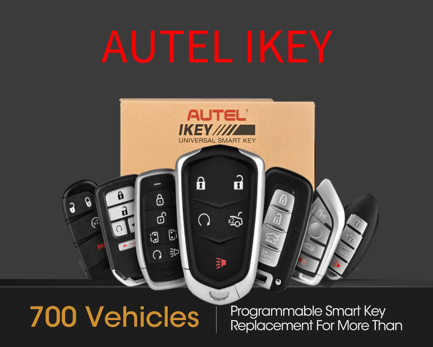Autel MaxiIM IKEY Universal Car Key Description