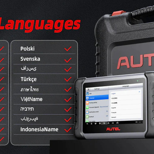 Autel Scanner Language