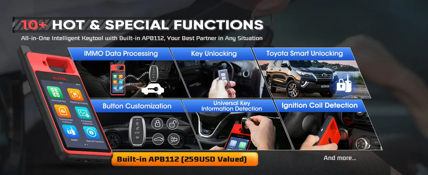 What dose Autel KM100 do? Autel KM100 functions