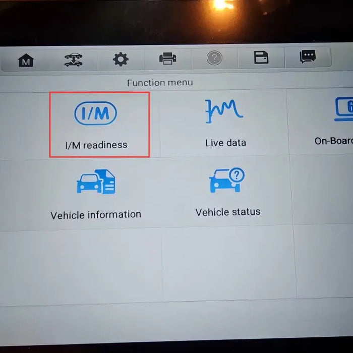 Check I/M Readiness with Autel Scanners