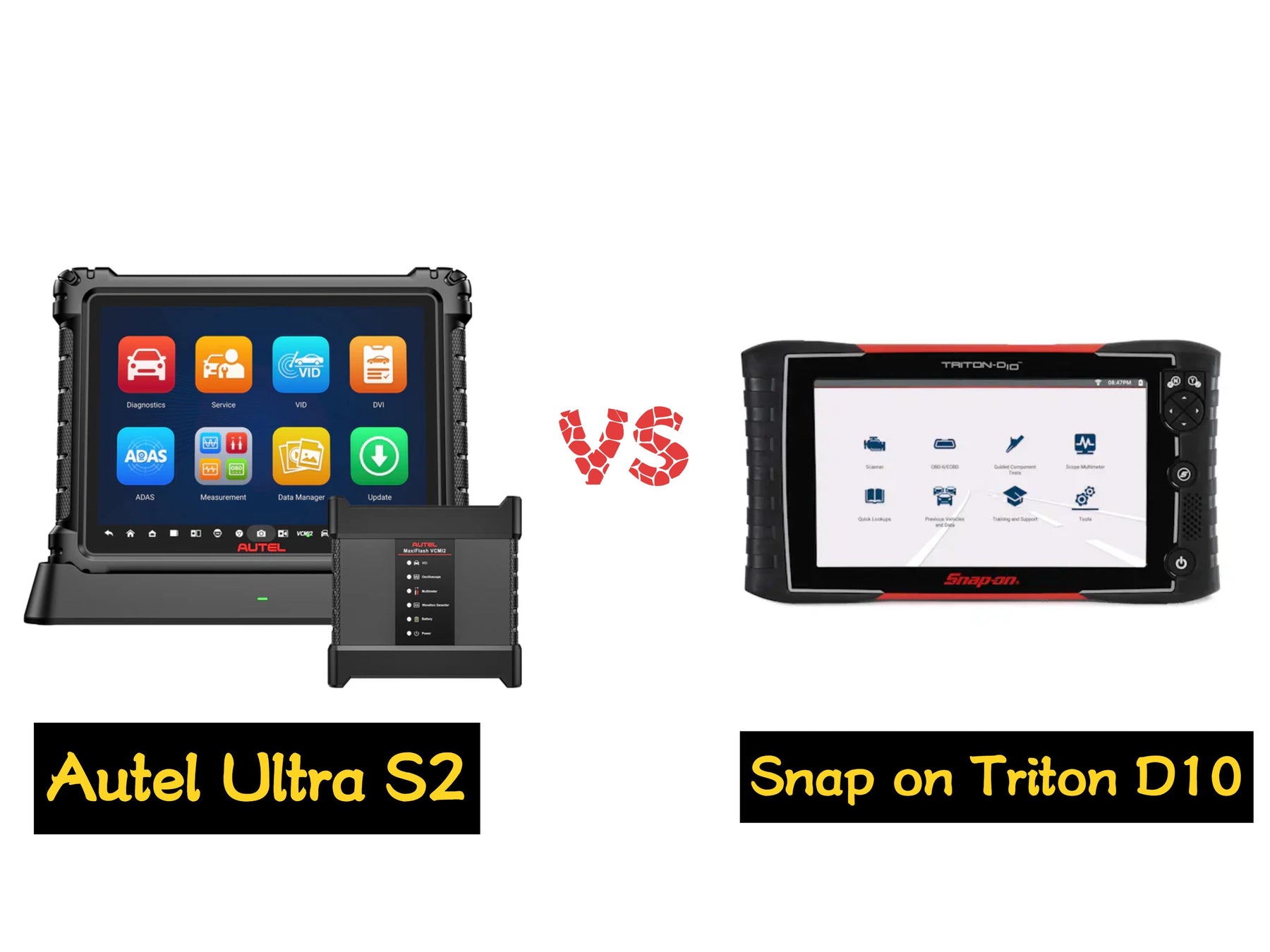 Autel Ultra S2 VS Snap on Triton D10