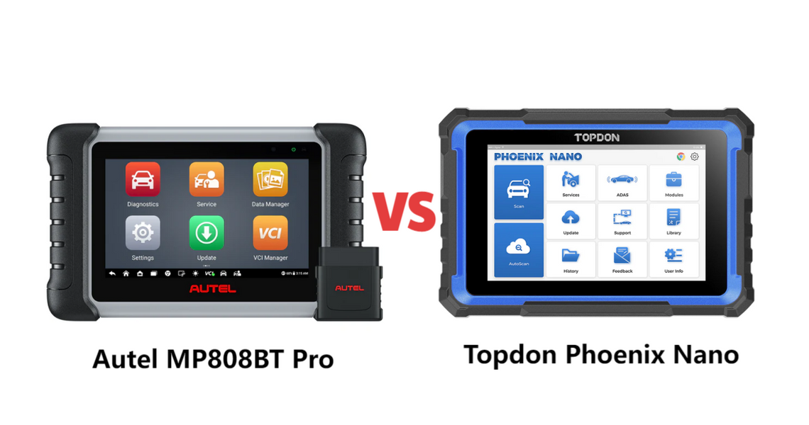 Best Mid-Range Scanner: MP808BT Pro vs Phoenix Nano — obdprice