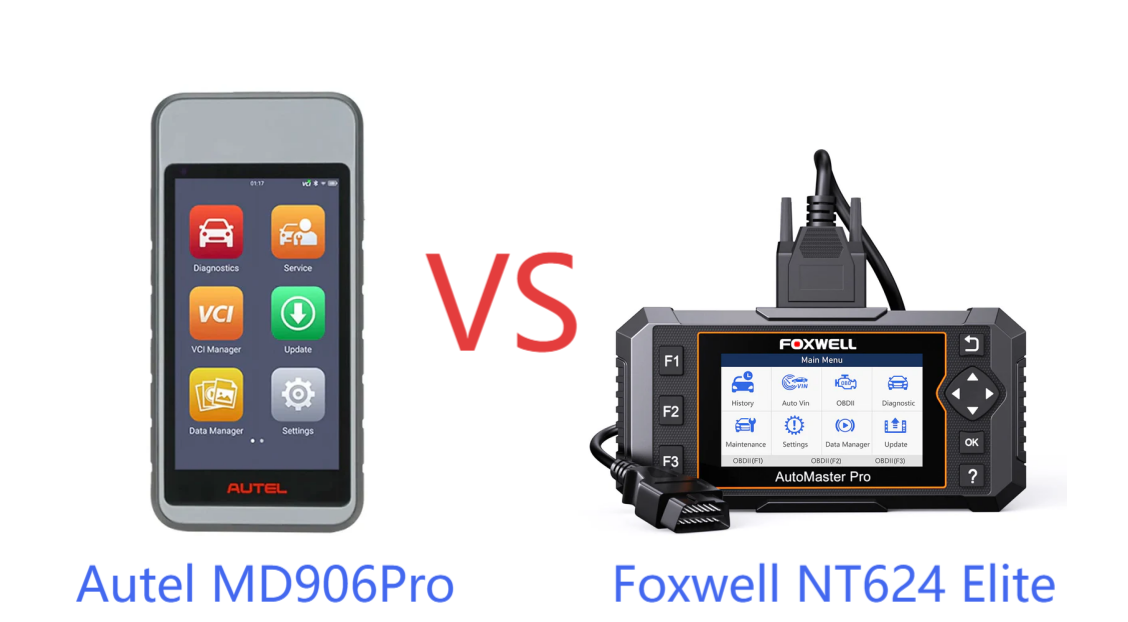Autel MD906Pro vs Foxwell NT624 Elite: Full Comparison 2025 — obdprice