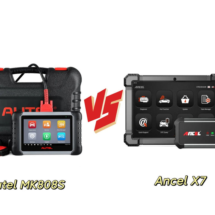 Autel MK808S vs Ancel X7