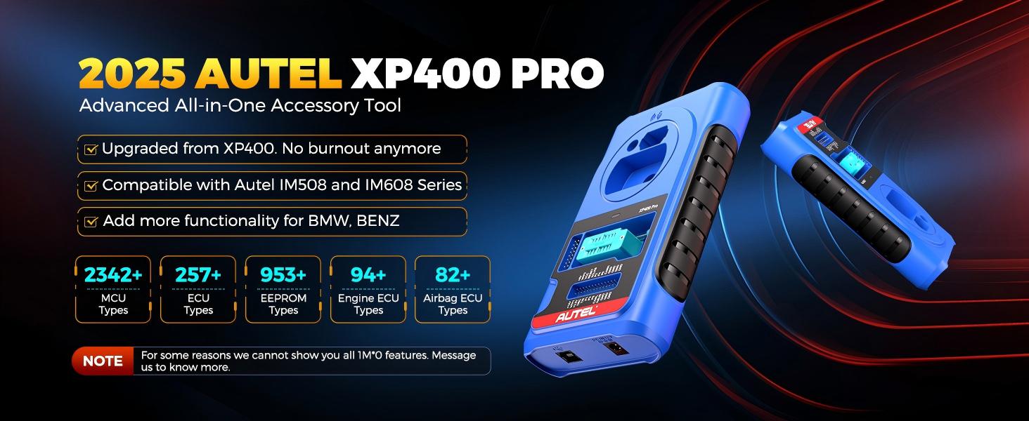The Autel XP400 Pro is an all-in-one key programmer designed for professional auto technicians.