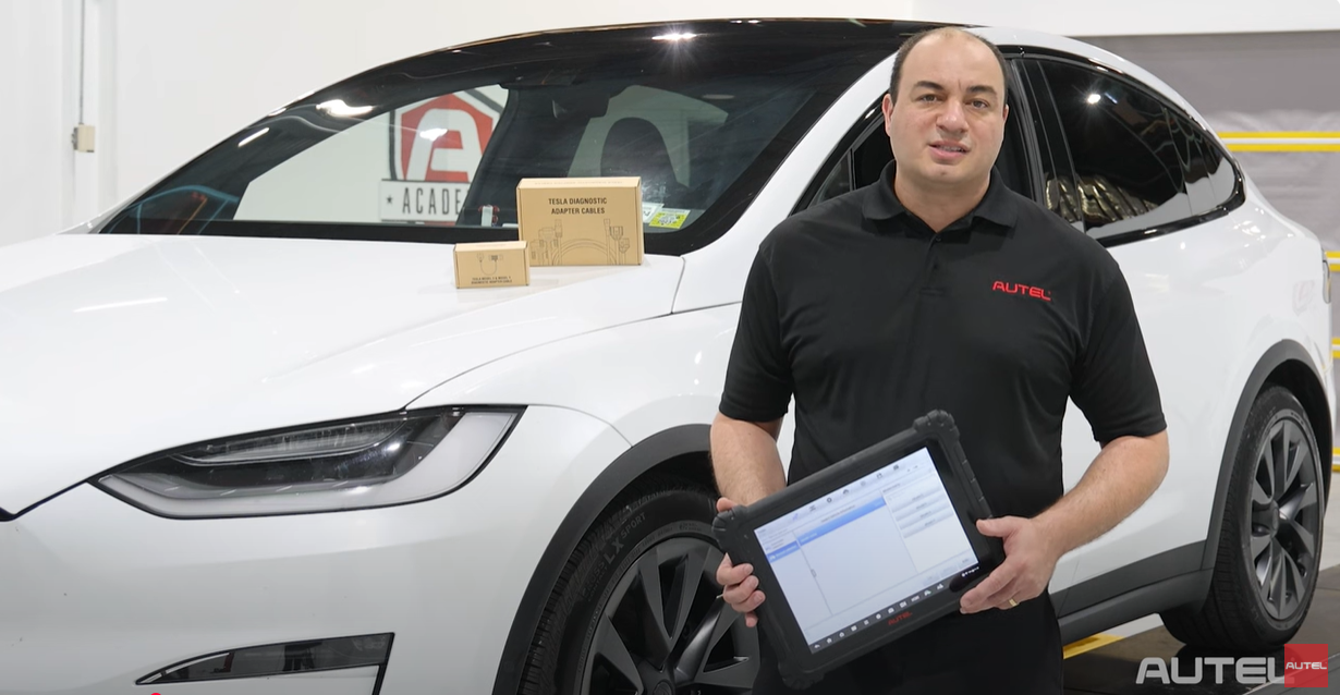 The Autel EV scanners can help you diagnose and repair your Tesla vehicle more easily.