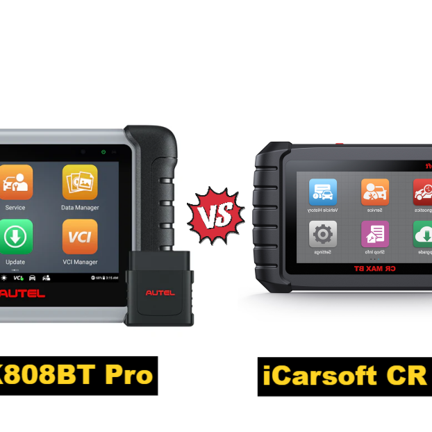 Autel MK808BT Pro vs iCarsoft CR MAX BT