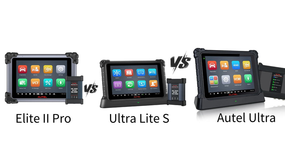 Autel Ultra  VS Ultra  Lite  VS ELite II Pro