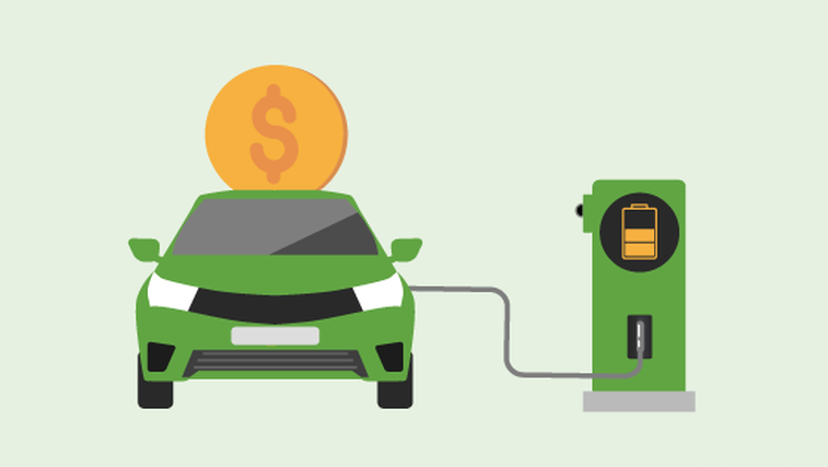 how much to charge electric car​