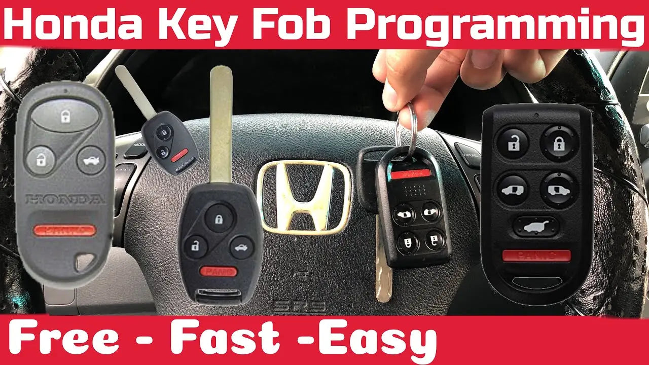 How to program honda key fob yourself?