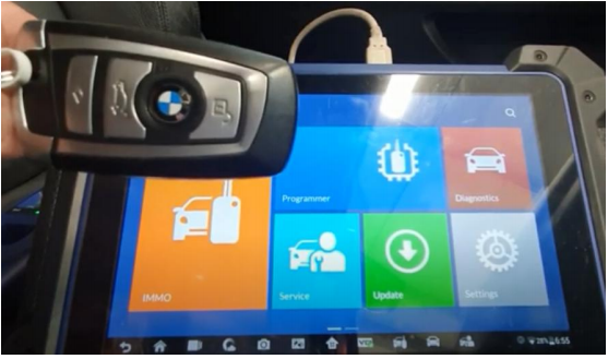 BMW F10 CAS4/CAS4+ How to Add key with Autel MaxiIM IM608