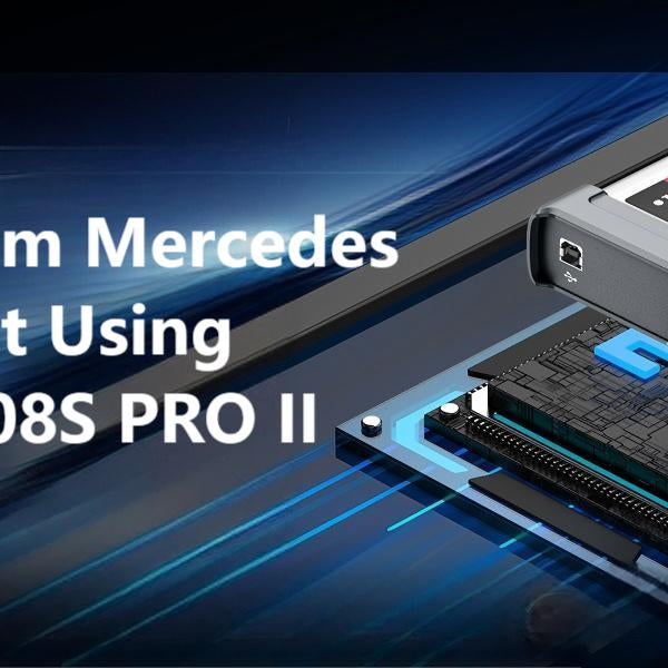 How to Program Mercedes Headlight Using Autel MS908S PRO II