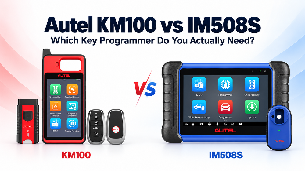 Autel KM100 vs. IM508S