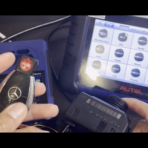 autel mercedes key programmer