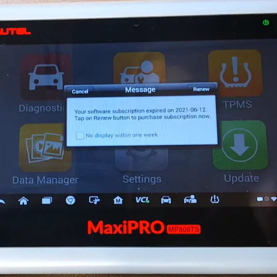 Subscription Expired