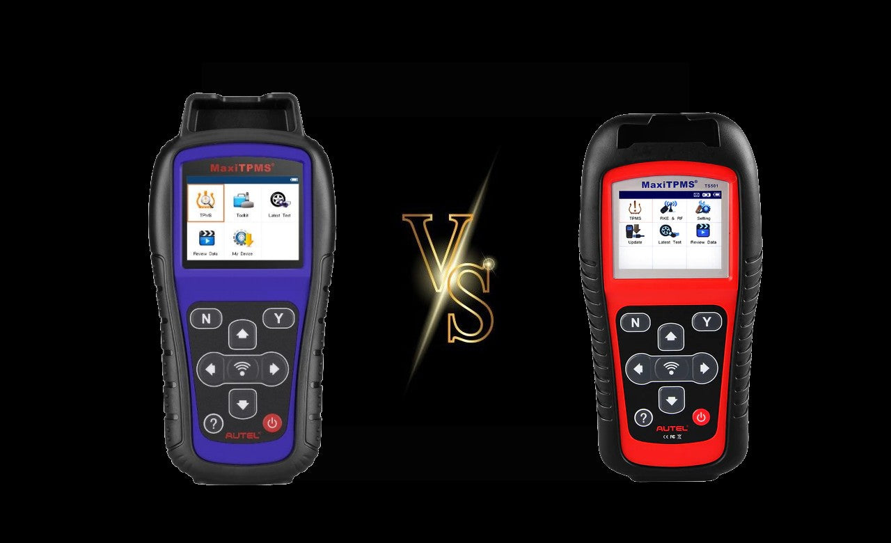Autel TS501 VS Autel T501 Pro
