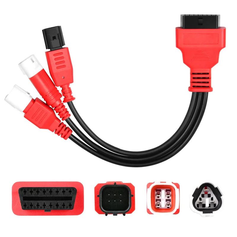 Aute 3Pin 4Pin 6Pin to 16Pin Cable |l Original OBD Diagnostic Cable Adapter | Stable Transmission | Real Time Engine Data Reading