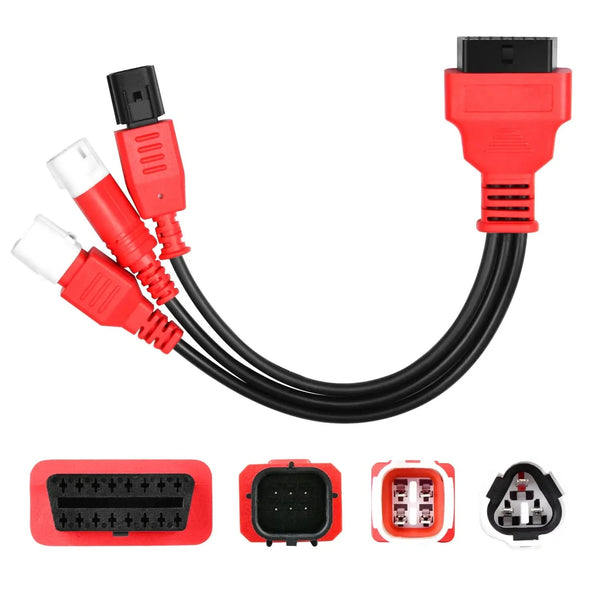 Autel Original OBD Diagnostic Cable 3Pin 4Pin 6Pin to 16Pin Adapter | Stable Transmission | Real Time Engine Data Reading