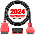 Autel OBD2 Extension Cable(1m/3.3ft) | Full 16Pin Male to Female OBDII Extension Cable Diagnostic Extender | 16Pin OBD II Cord Adapter | for All OBD2 OBD II Vehicles