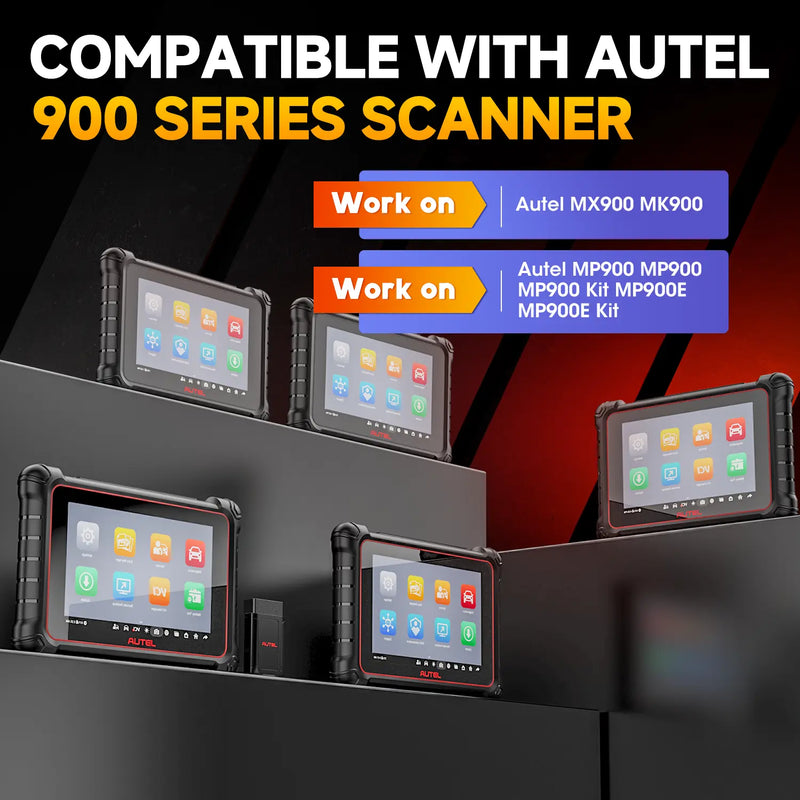 Autel Original OBD2 Main Test Cable | Only Work with Autel Handheld Scanner/808 Series/900 Series/906 Series/IM Series | 5.6ft(1.7M)/16 Pin OBDII Diagnostic Test Cable