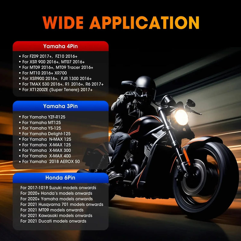 Aute 3Pin 4Pin 6Pin to 16Pin Cable |l Original OBD Diagnostic Cable Adapter | Stable Transmission | Real Time Engine Data Reading