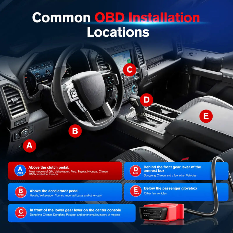 Autel OBD2 Extension Cable(1m/3.3ft) | Full 16Pin Male to Female OBDII Extension Cable Diagnostic Extender | 16Pin OBD II Cord Adapter | for All OBD2 OBD II Vehicles