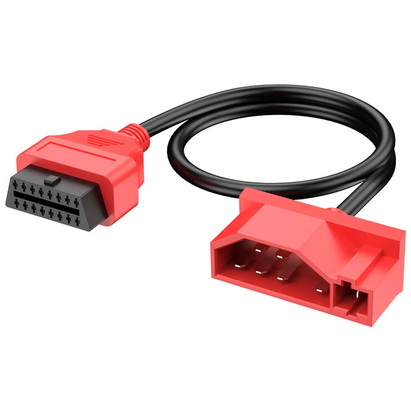 Autel For Ford 7 Pin OBD1 to OBD2 Adapter Cable | 7Pin OBD1 to 16 Pin OBD2 Diagnostic Cable | Fit for Ford Vehicles with 7Pin Port | Work with Scan Tool and Code Reader
