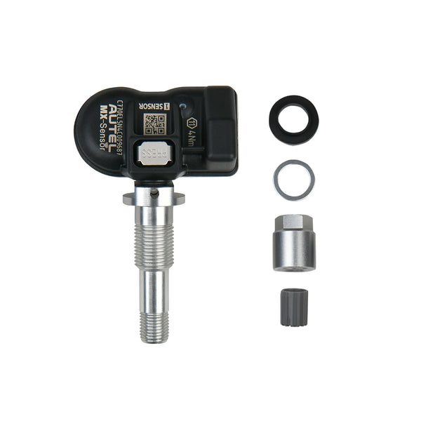 20PCS Autel MX TPMS Sensor (Metal Stem) | 433MHz & 315MHz 2-in-1 Sensor | Universal Programmable TPMS Sensor Rubber Valve Clamp In