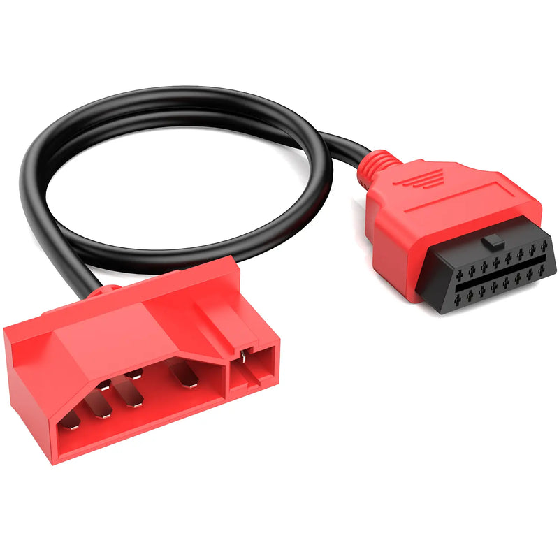 Autel For Ford 7 Pin | OBD1 to OBD2 Adapter Cable | 7Pin OBD1 to 16 Pin OBD2 Diagnostic Cable | Fit for Ford Vehicles with 7Pin Port | Work with Scan Tool and Code Reader