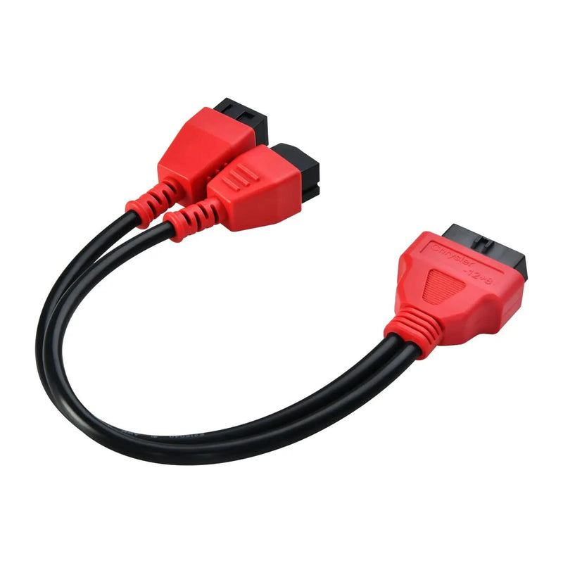 Autel OBD2 Adapter for Chrysler 12+8| Programming Cable Connector | Bypass Gateway Protocol Cable | Work on MaxiCOM MK808S MK808BT PRO MX900 MaxiSys MS906 PRO MS906 PRO-TS MS919 MS909 Ultra