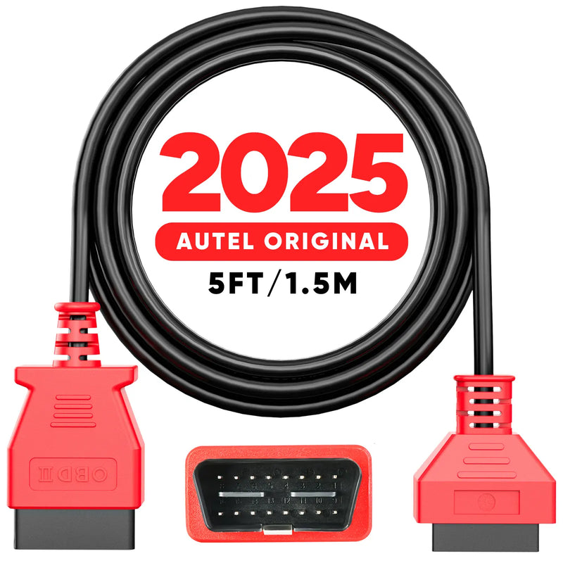 Autel OBD2 Extension Cable(1m/3.3ft) | Full 16Pin Male to Female OBDII Extension Cable Diagnostic Extender | 16Pin OBD II Cord Adapter | for All OBD2 OBD II Vehicles