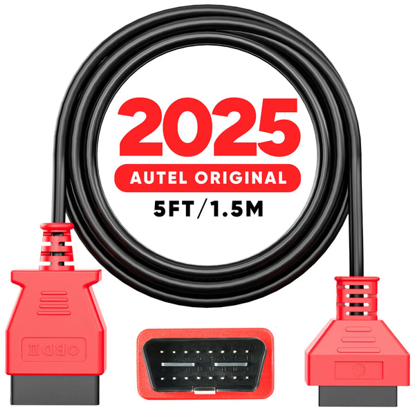 Autel OBD2 Extension Cable(1m/3.3ft) | Full 16Pin Male to Female OBDII Extension Cable Diagnostic Extender | 16Pin OBD II Cord Adapter | for All OBD2 OBD II Vehicles
