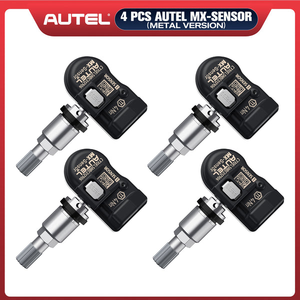 Autel TPMS MX-Sensor 315MHz & 433MHz 2in1 Tire Pressure Sensors Summer Tire Exchange Universal Clamp In