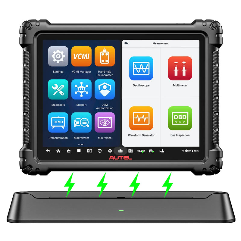 Autel MaxiSys Ultra S2 EV |  High-Voltage System Diagnose & Battery Pack Test | With AI, 6-IN-1 VCMI2, Topology 3.0, Enhanced Oscilloscope, 48+ Services, Upgraded from Autel Ultra (US Shipping Only)