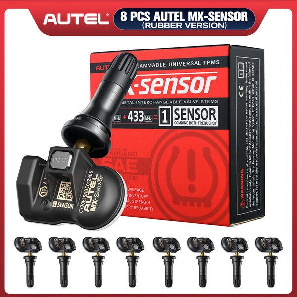 8 PCS Autel MX-Sensor Rubber Version