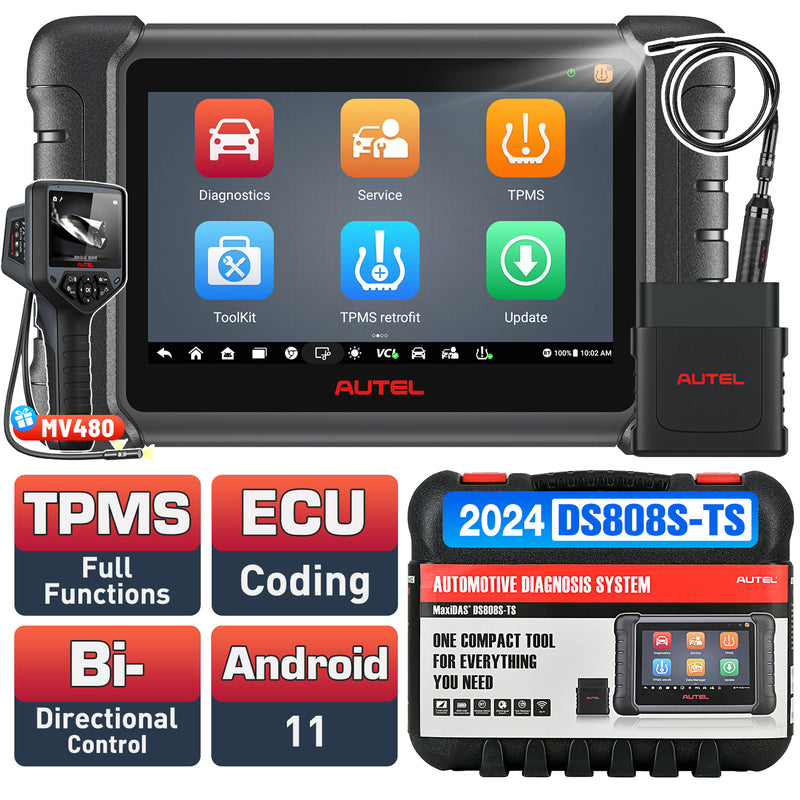 Autel MaxiDas DS808S-TS with MV480 & MV108S