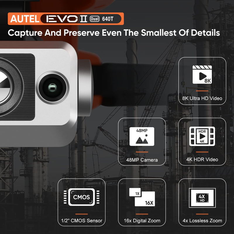 Autel Robotics EVO II DUAL 640T rgb camera