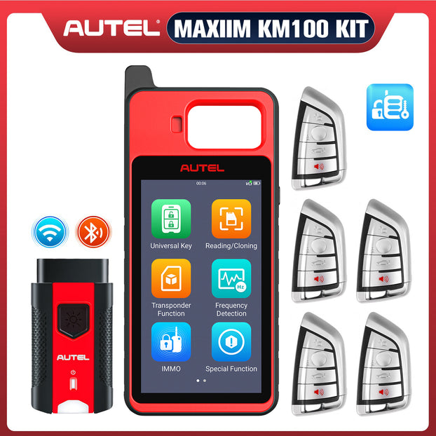 Autel MaxiIM KM100 Kit with 5pcs Razor IKEY