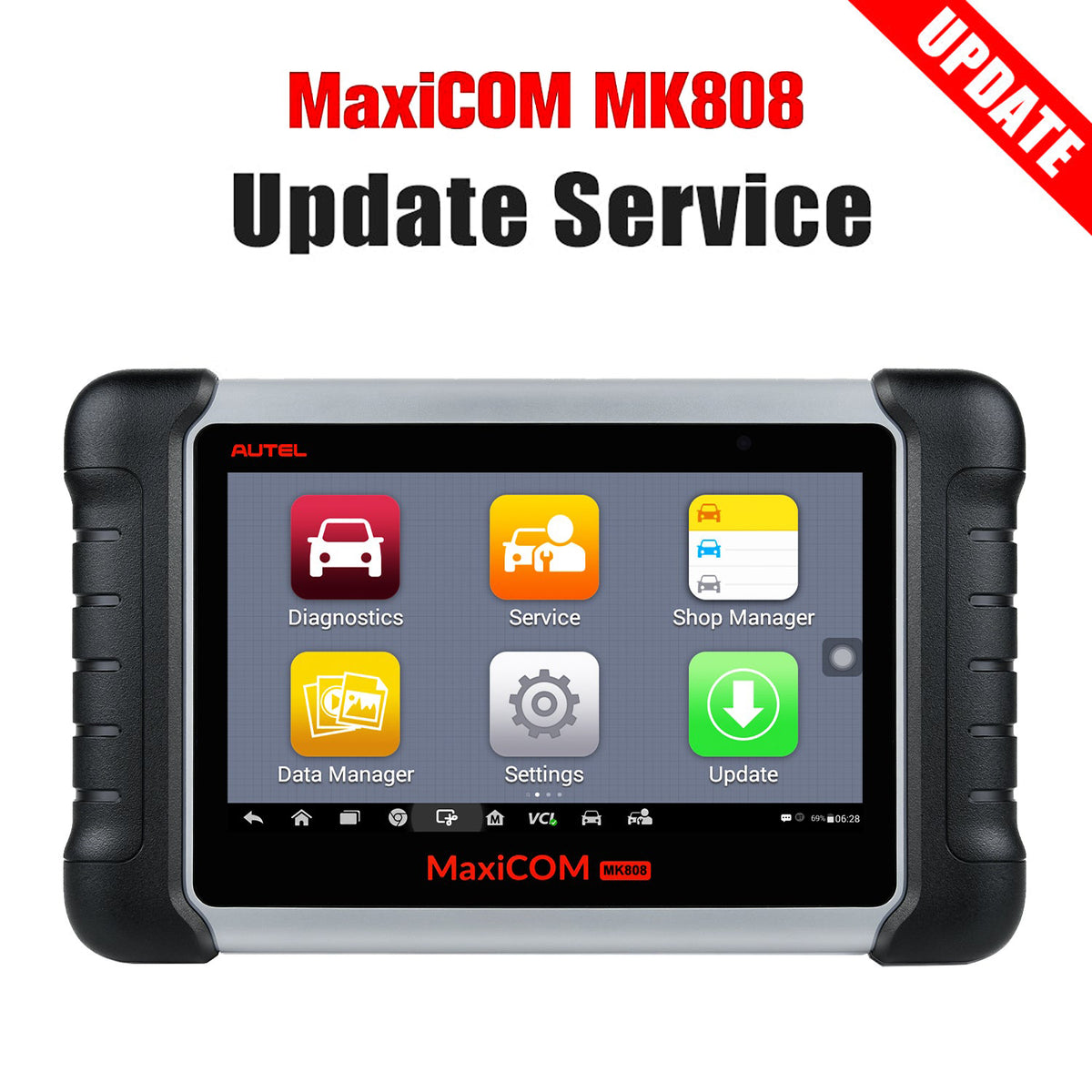 メンテナンス AUTEL MaxiCOM MK808 AutelMK808SoftwareUpdateServic