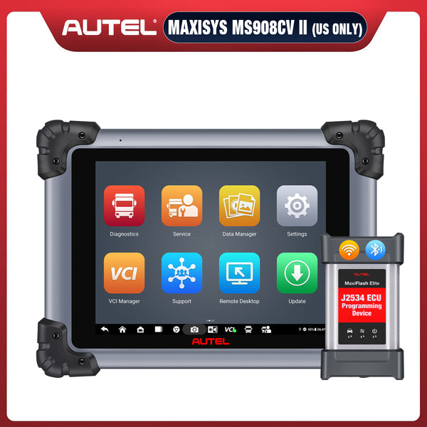 Autel Maxisys MS908CV II (US Version) 2023 Heavy Duty Truck Scanner 