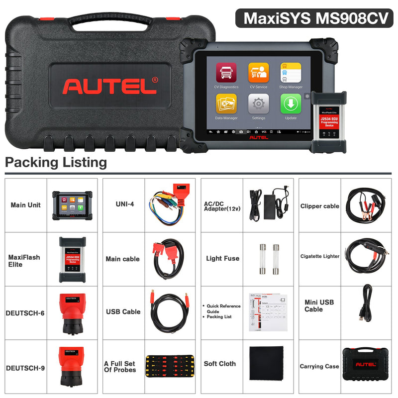 Autel Maxisys CV MS908CV Scanner
