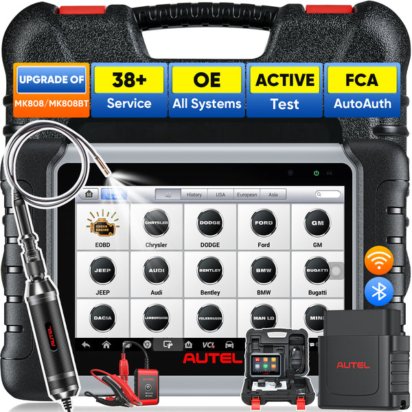 Autel MaxiCOM MK808BT PRO OBD2 Diagnostic Tool  with MV108S & BT506